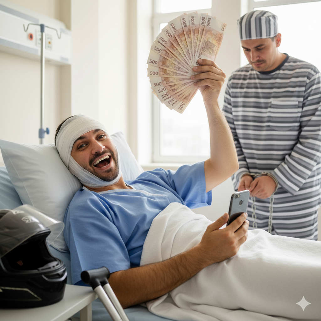 دیه شکستن سر