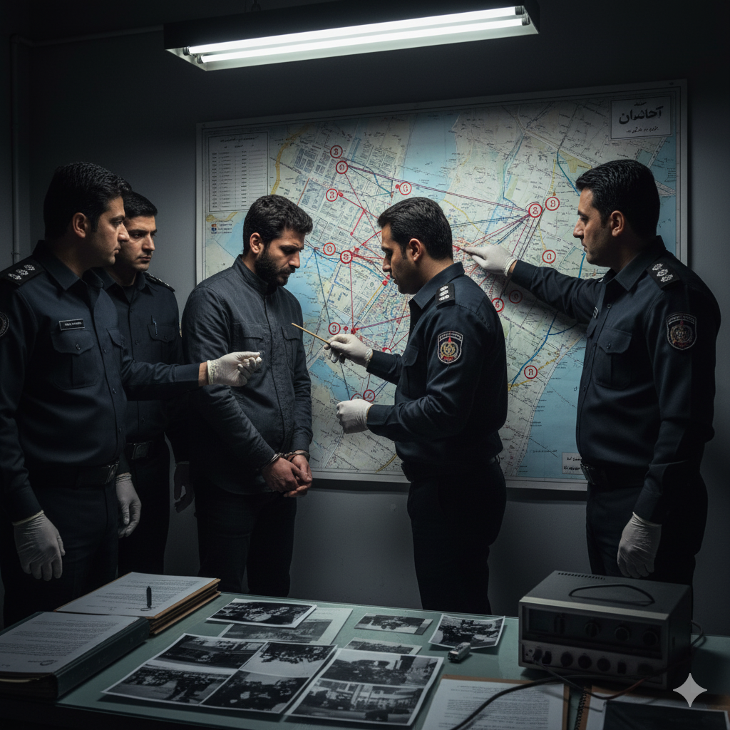 نقطه زنی اداره آگاهی